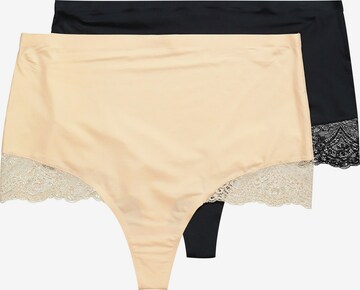 Ulla Popken Thong in Beige: front