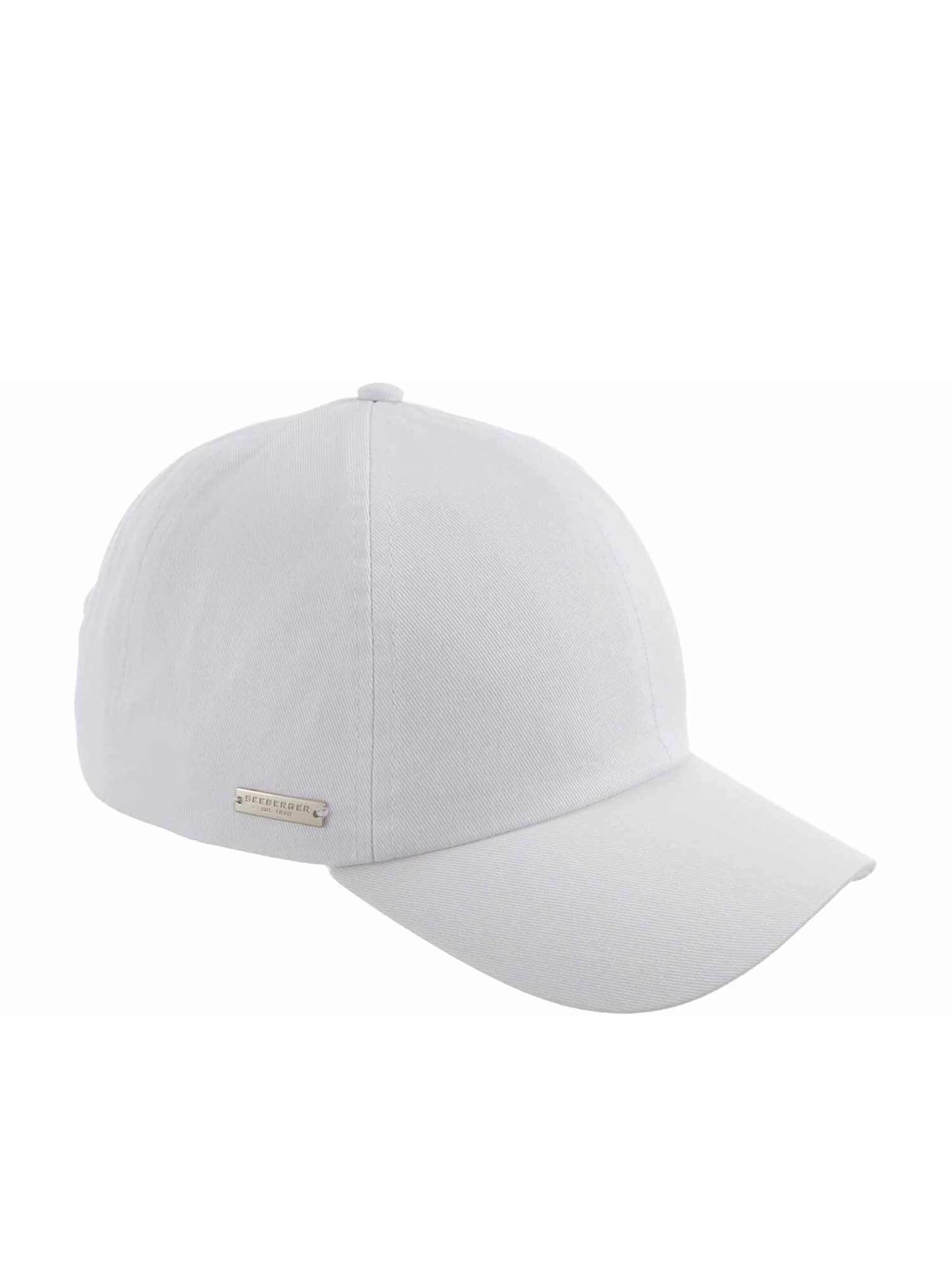 Seeberger Cap 'Cap' in White: front