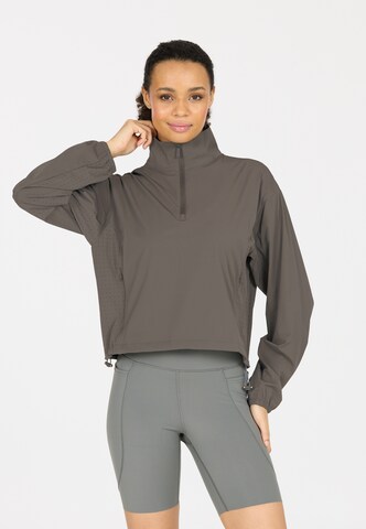 Athlecia Sportjacke in Grau: Vorderseite
