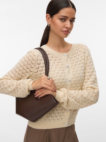 VERO MODA Kardigán 'VMLIMONE' - bézs: elől
