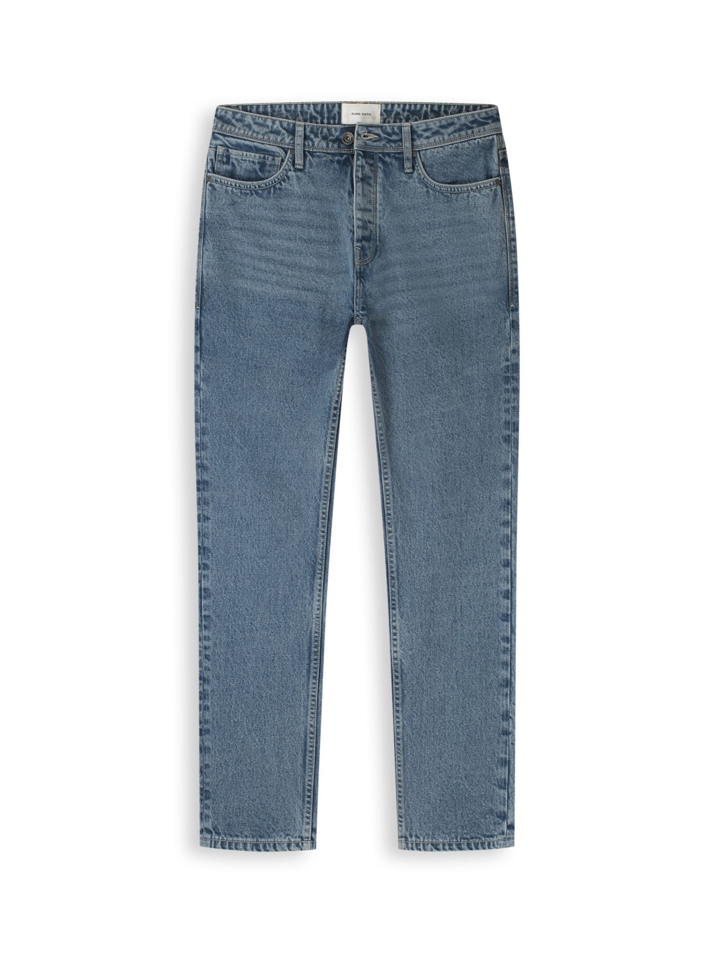 Pure Path Regular Jeans‌‌‌‌‌ in Blau: Vorderseite