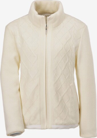 Goldner Knit Cardigan in Beige: front