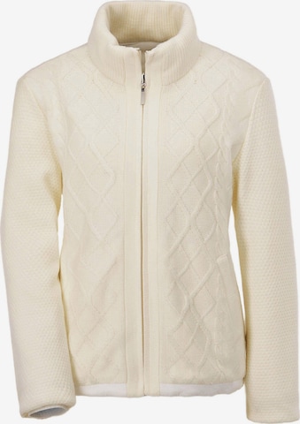 Goldner Knit Cardigan in Beige: front