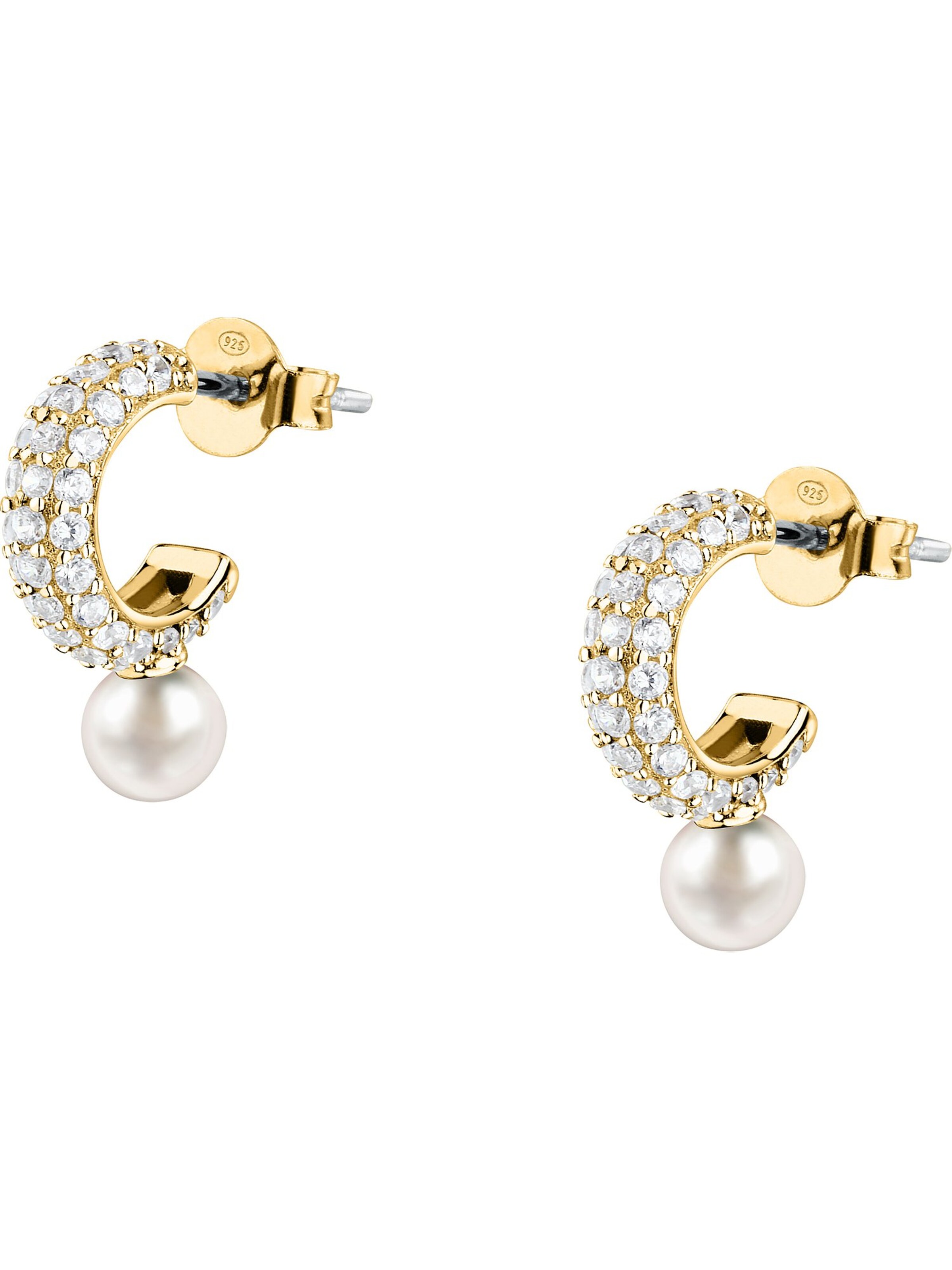MORELLATO Earrings in Gold / Pearl white, Item view