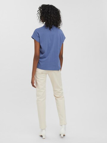 VERO MODA T-Shirt 'GLENN' in Blau