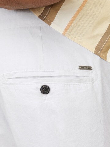 Jack & Jones Plus Regular Hose in Weiß