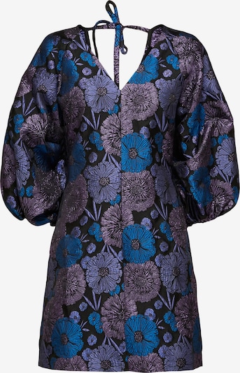 Selected Femme Petite Šaty 'Elani' - tmavě modrá / lenvandulová / tmavě fialová / černá, Produkt