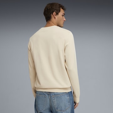 PUMA Sports sweatshirt 'Essentials Elevated' in Beige