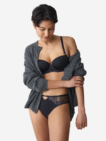 TRIUMPH T-shirt BH ' Wild Gardenia Florale ' in Zwart