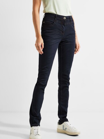 Slimfit Jeans di CECIL in blu: frontale