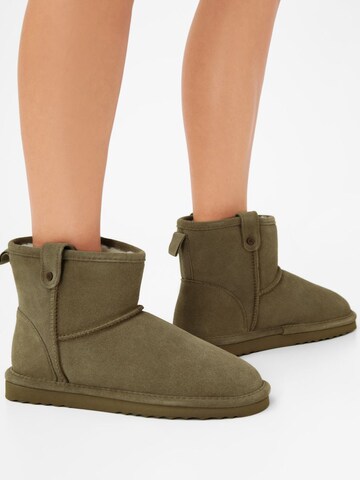 Bianco Boots 'BIASNOW' in Groen: voorkant