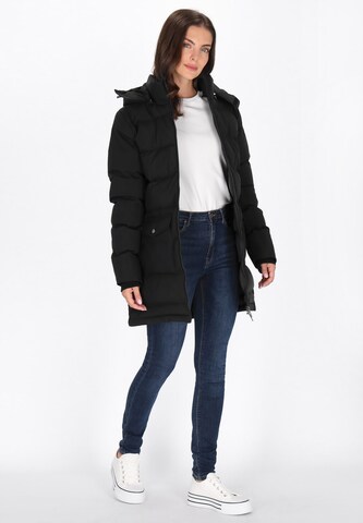 usha BLUE LABEL Winter coat 'BLUE LABEL' in Black
