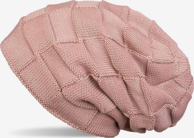 styleBREAKER Beanie 'Feinstrick Beanie mit Karo Strick' in 56-58 in Dusky pink, Item view
