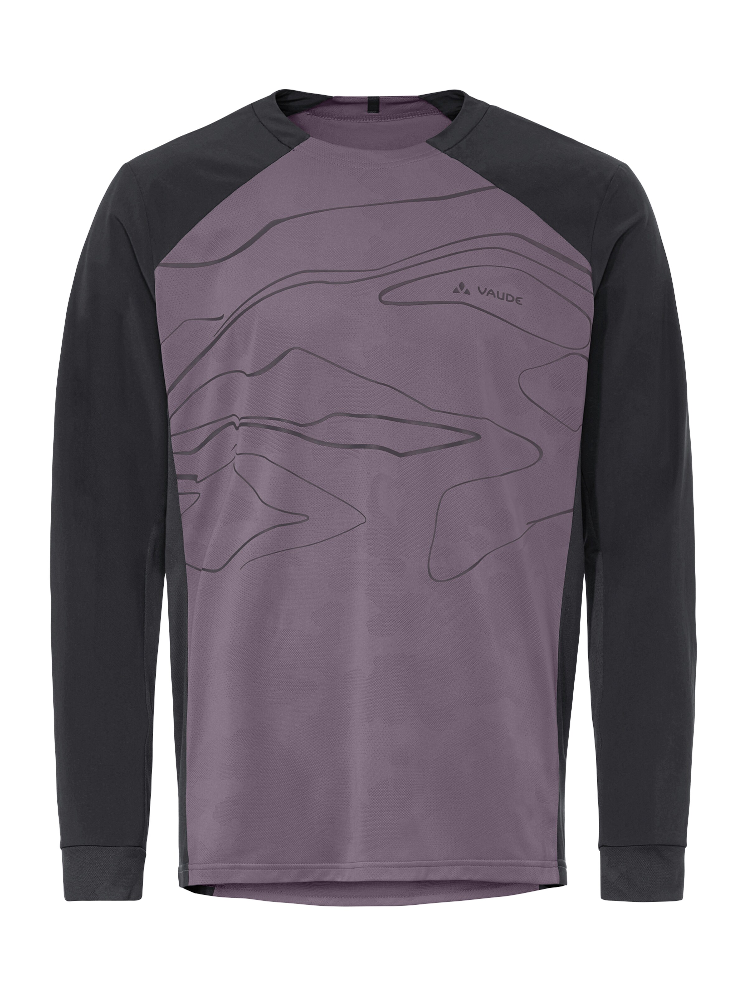 VAUDE T-Shirt 'Moab' in Lila: Vorderseite