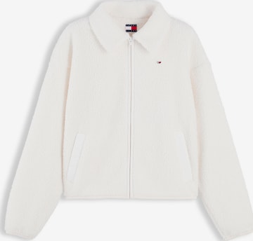Tommy Jeans Välikausitakki värissä valkoinen: etupuoli