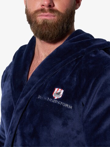 Jan Vanderstorm Bademantel 'Frode' in Blau