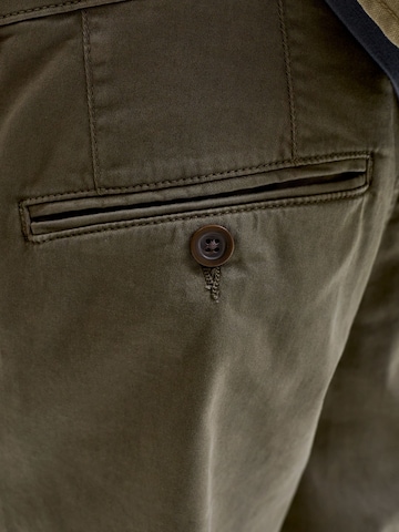 JACK & JONES - regular Pantalón chino 'JPSTOllie' en verde