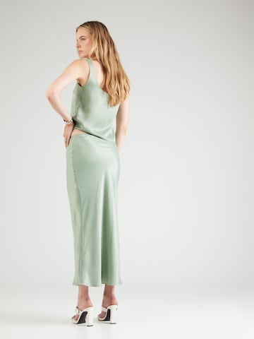 TOPSHOP Φούστα 'Bias' σε πράσινο