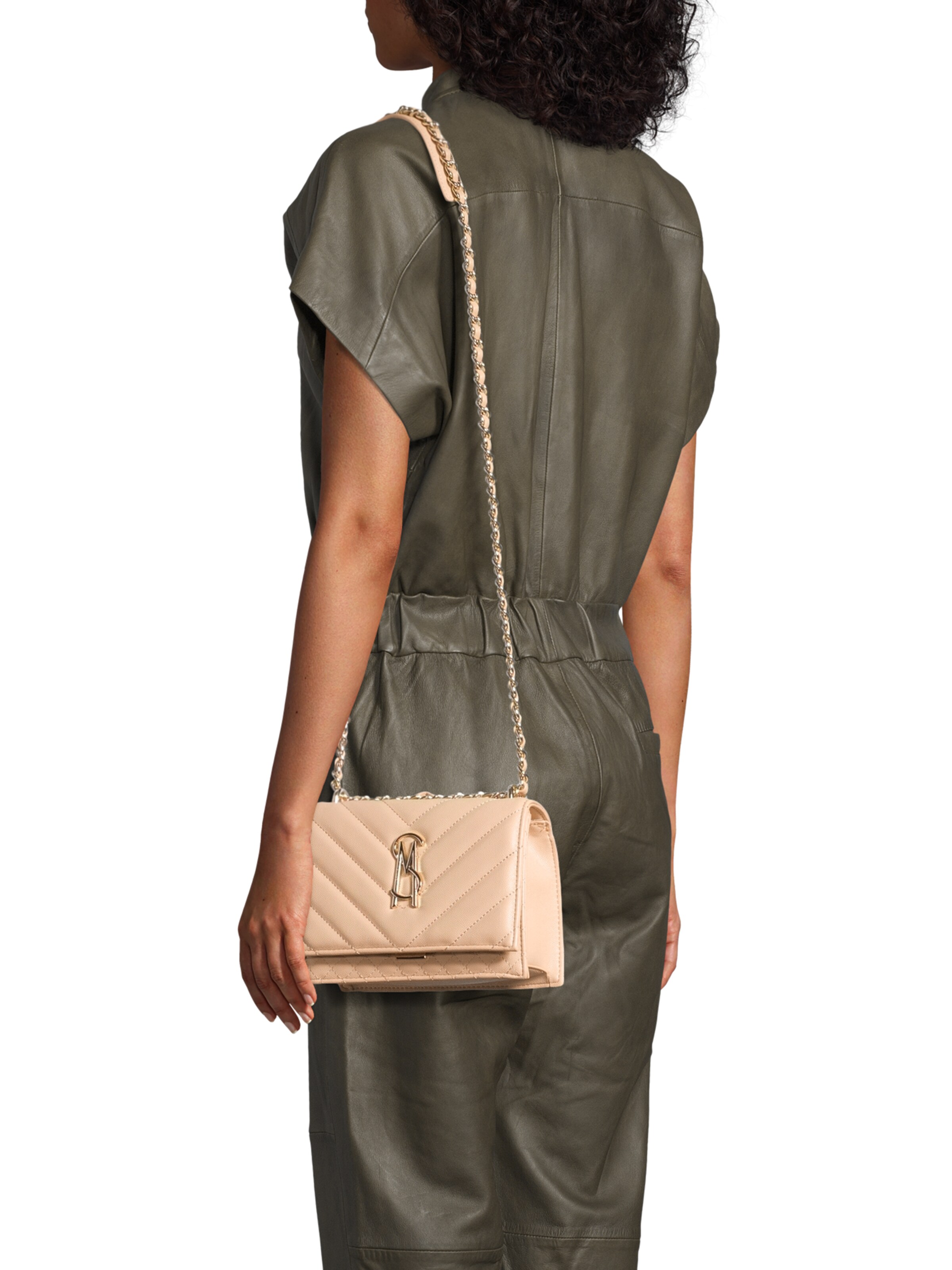 STEVE MADDEN Taška cez rameno 'Bamara-2' - Béžová