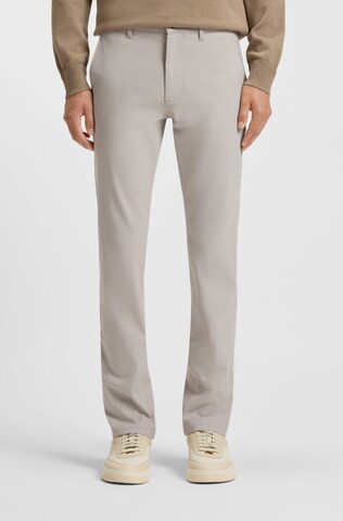 BOSS Slimfit Chinohose in Grau: Vorderseite