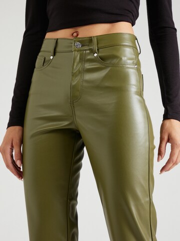 ONLY Slim fit Trousers 'EMILY' in Green