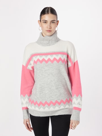 Pull-over Wallis en gris : devant