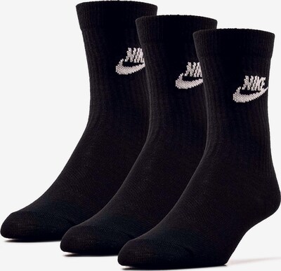 Nike Sportswear Calcetines en negro / blanco, Vista del producto