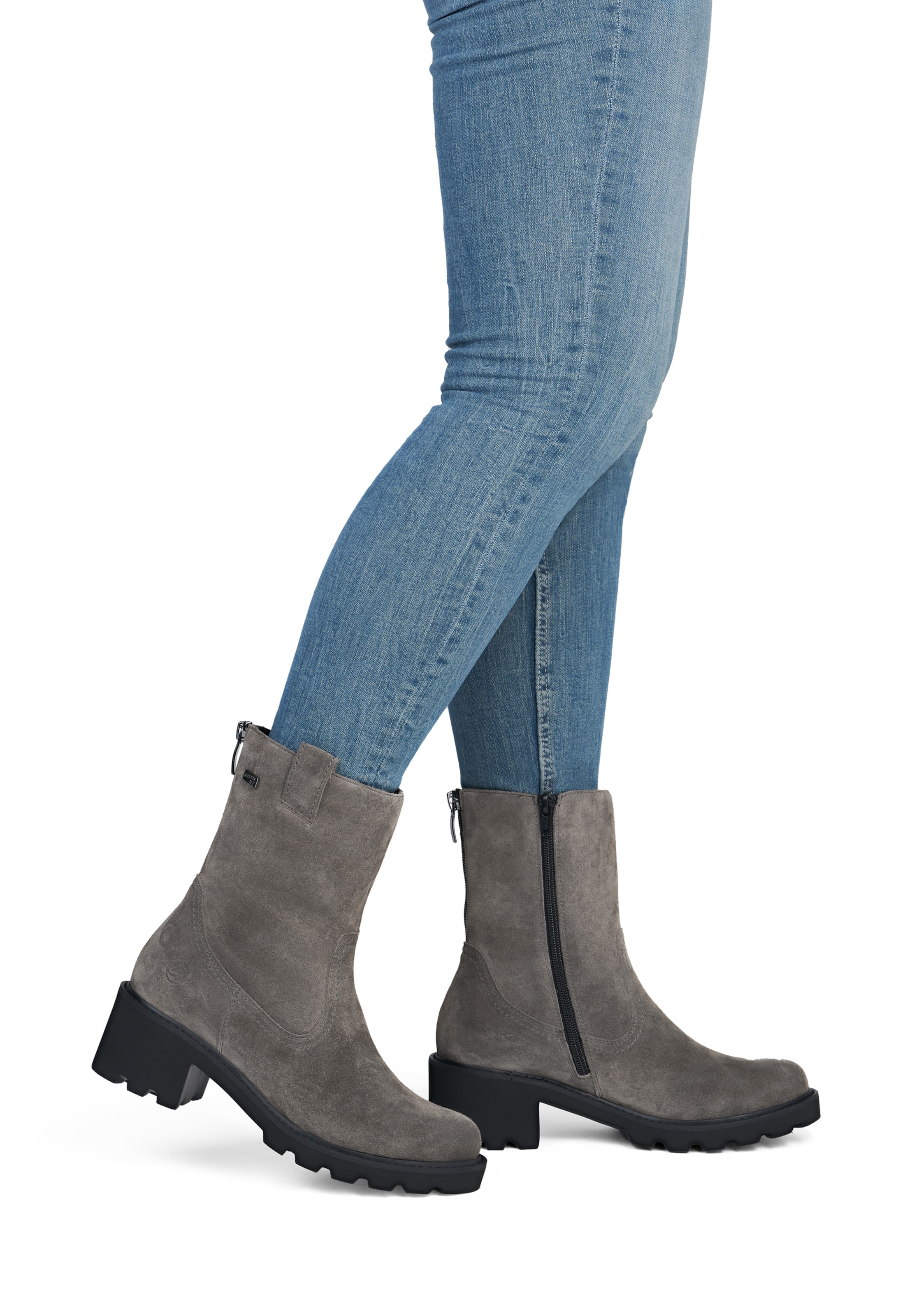 Bottes ' D0A82 ' REMONTE en gris : devant