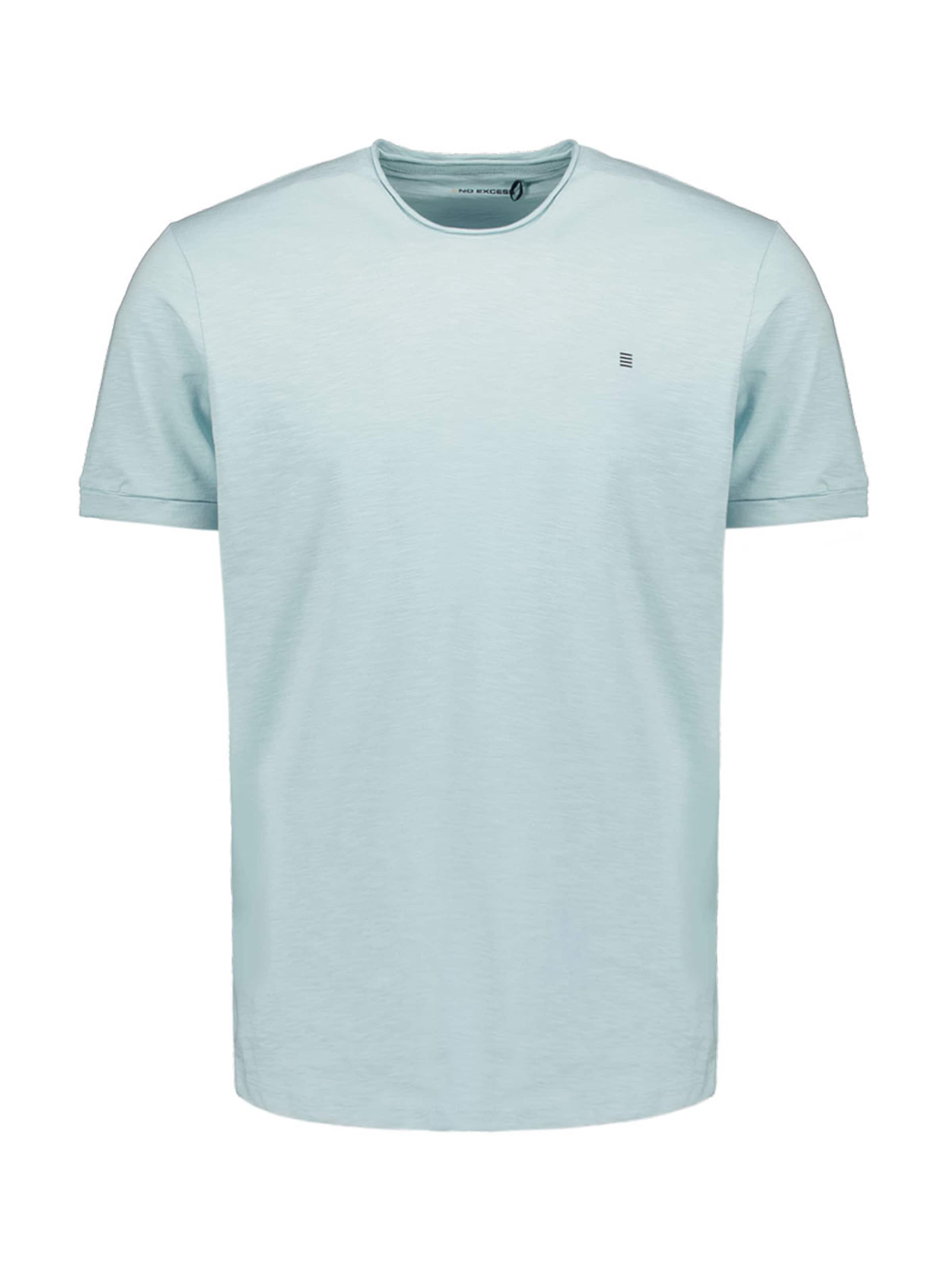 No Excess Tričko - Modrá: predná strana