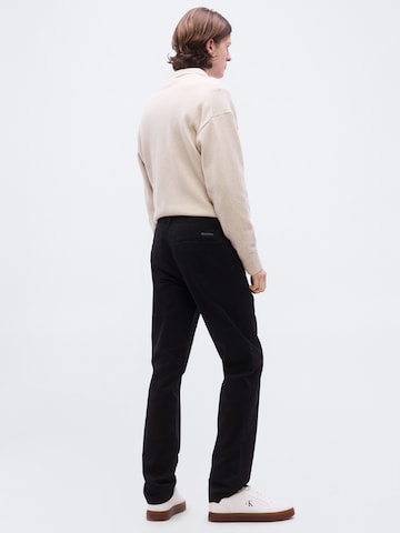 Calvin Klein Jeans Slimfit Chino hlače | črna barva