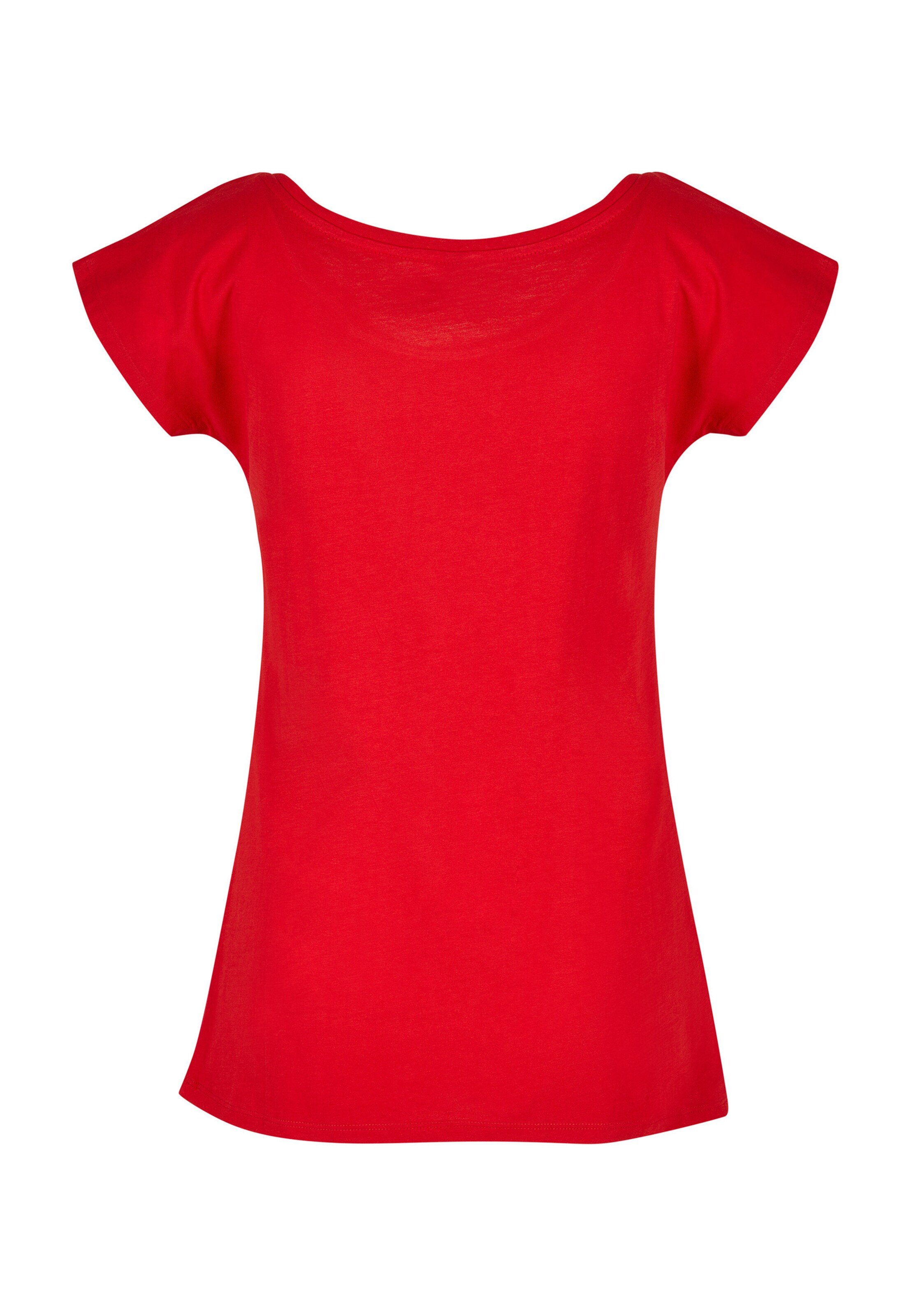 Urban Classics T-Shirt 'K-Heart' in Rot