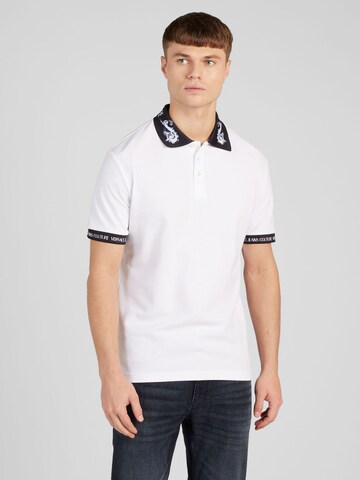 Versace Jeans Couture Poloshirt '76UP621' in Weiß: predná strana