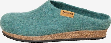 Stegmann Clogs 'RE Filz' in Blue: front