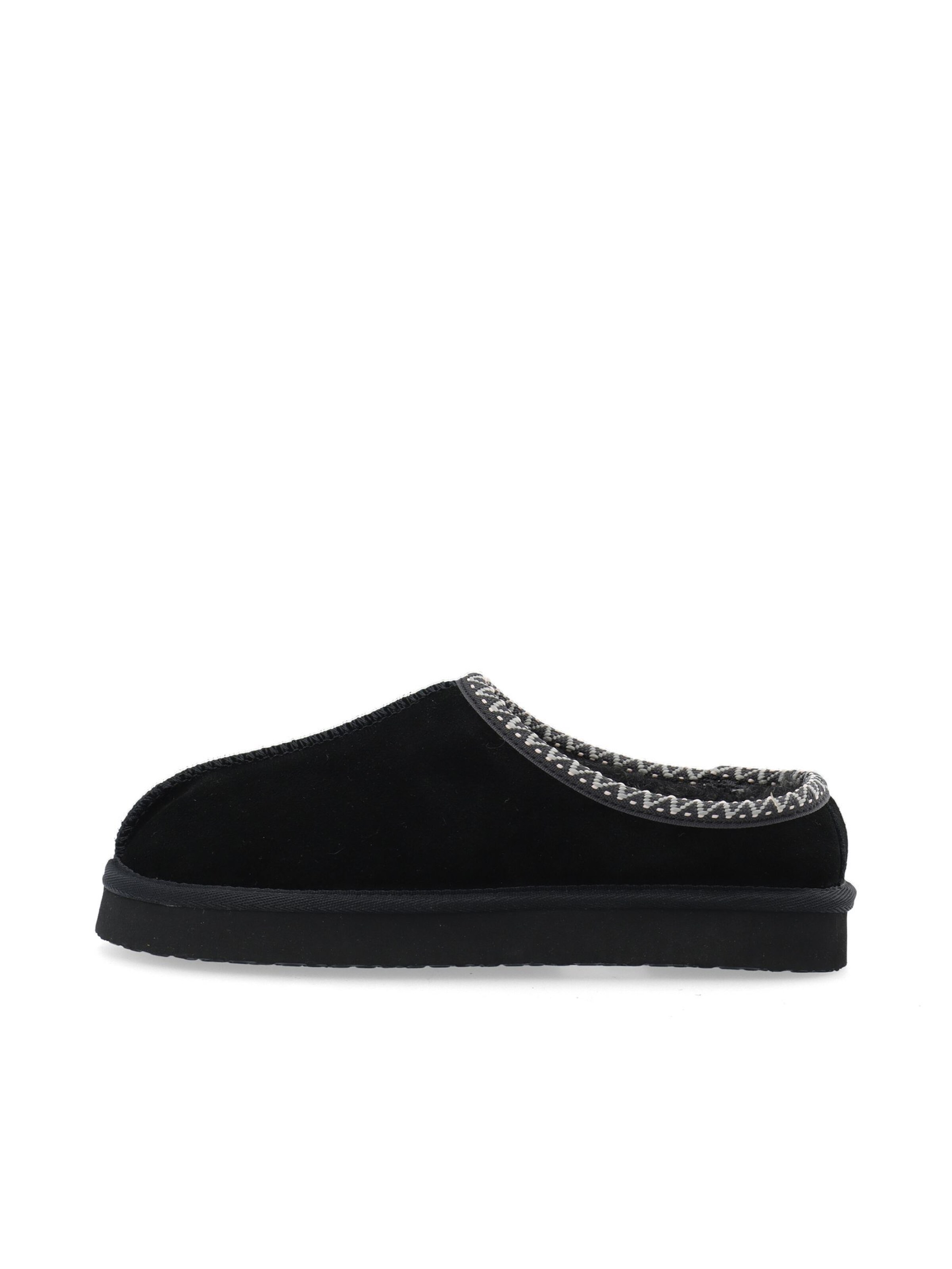 Slipper 'BIASNOW' di Bianco in nero: frontale