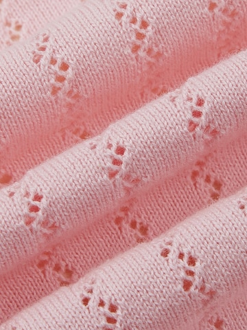 Sailing Knit Cardigan in Pink