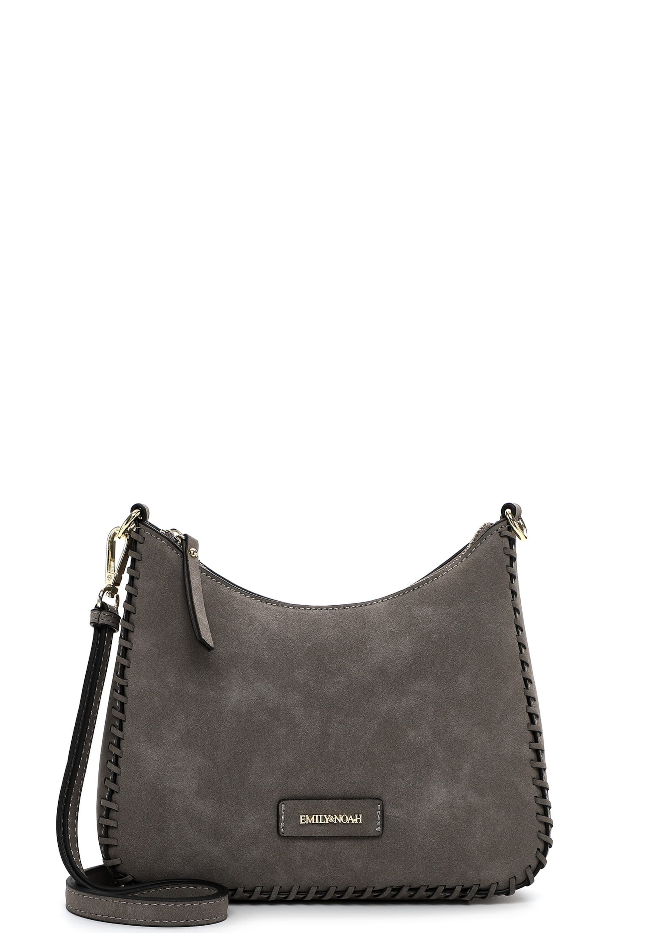 Emily & Noah Skuldertaske 'Hailee' i grå: forside