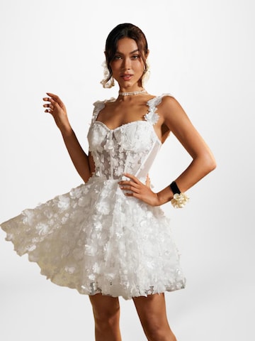 Mew Mews Dress 'Magni' in White: front