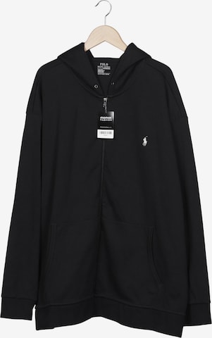 Polo Ralph Lauren Kapuzenpullover 4XL in Schwarz: Vorderseite