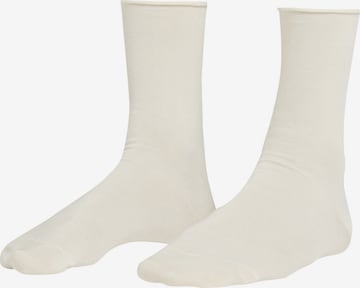 CALZEDONIA Socks in Beige: front