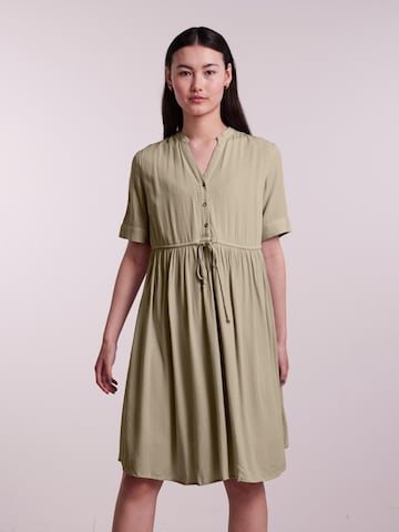 Robe-chemise 'Otena' PIECES en beige : devant