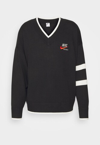 NIKE Sweatshirt 'NSW Trend' in Schwarz