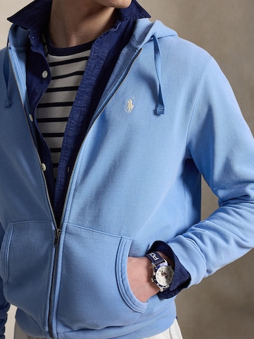 Hanorac de la Polo Ralph Lauren pe albastru