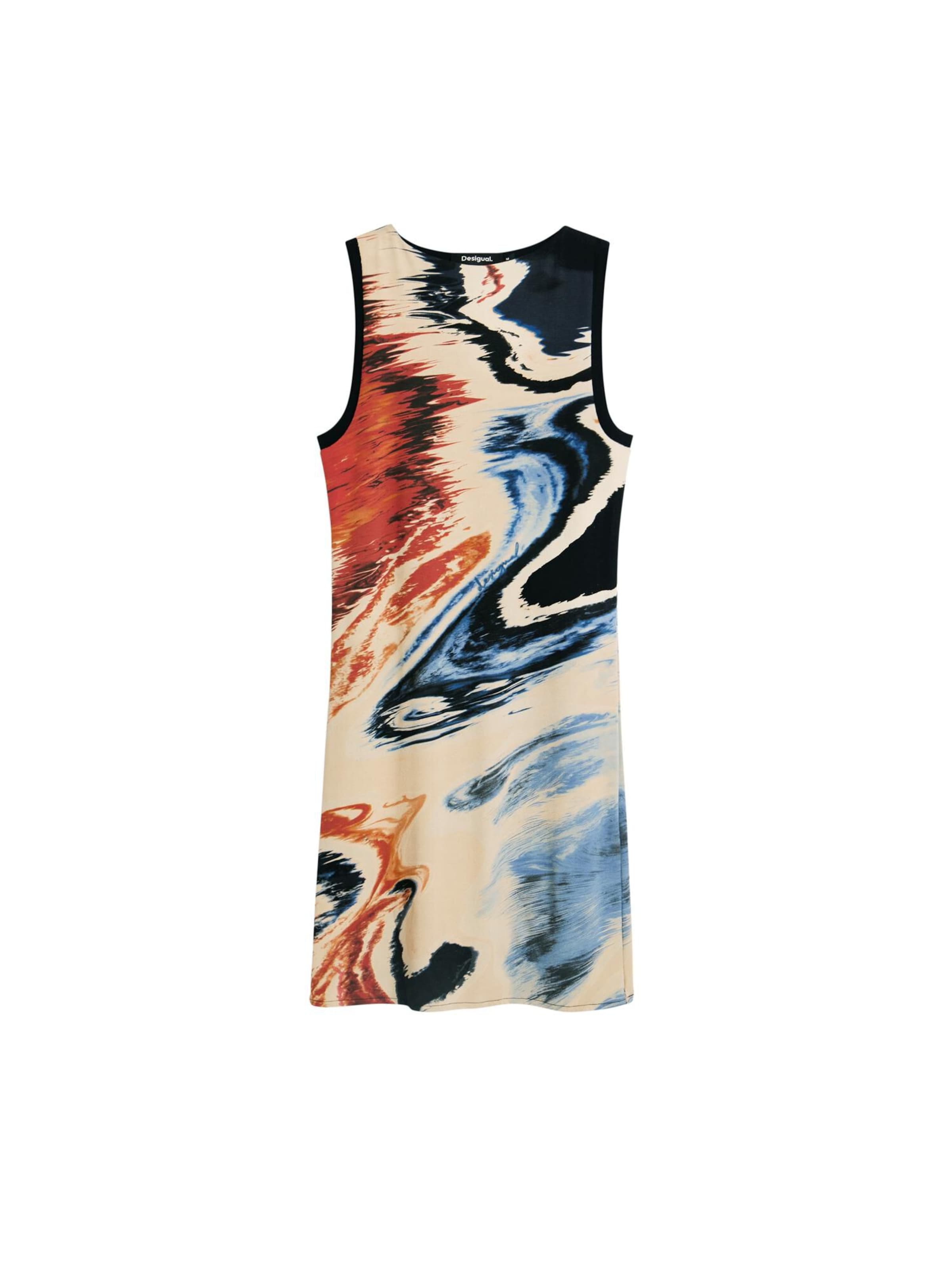 Desigual Šaty – béžová: přední strana