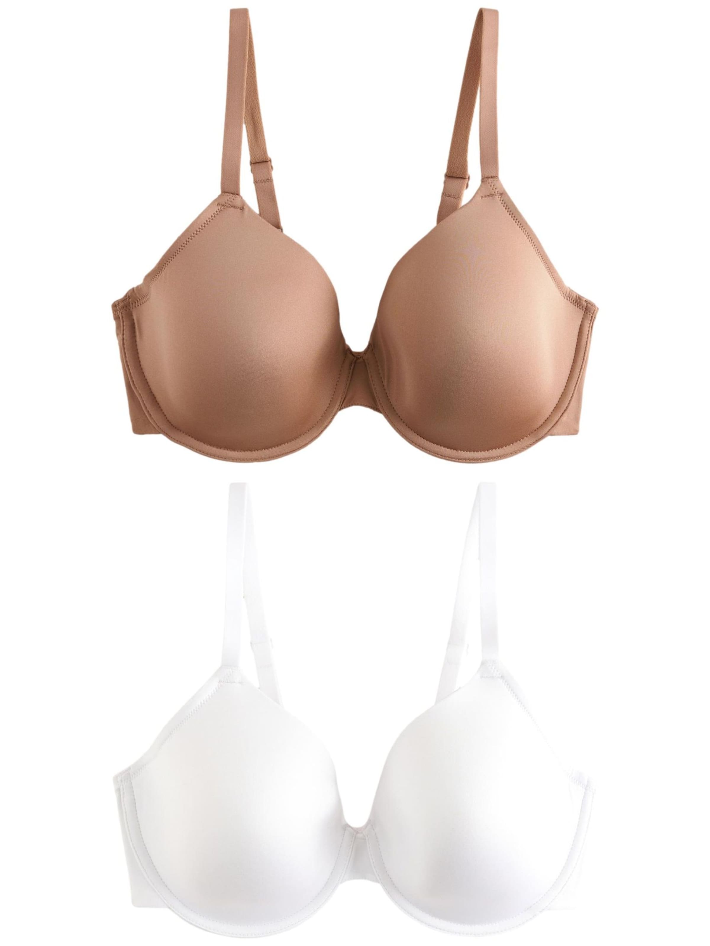 Next T-shirt Podprsenka – hnědá: přední strana