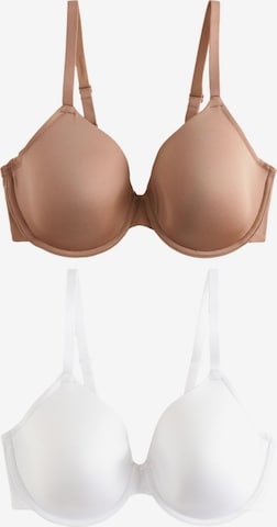 NextT-shirt Grudnjak - smeđa boja: prednji dio