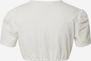 SPIETH & WENSKY - Blusa 'Theresa' en blanco