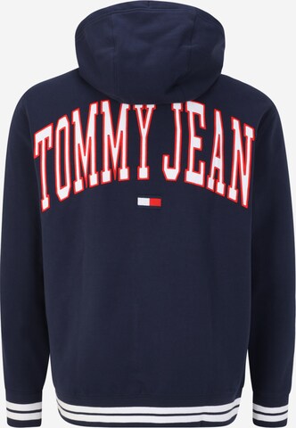 Regular Bluză de molton de la Tommy Jeans Plus pe albastru