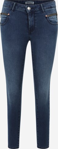 Only Petite Skinny Jeans 'ROYAL' i blå: framsida