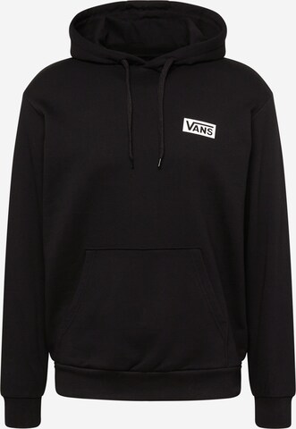 Sweat-shirt VANS en noir : devant