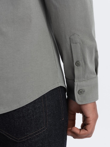 Ombre Regular fit Zakelijk overhemd in Groen